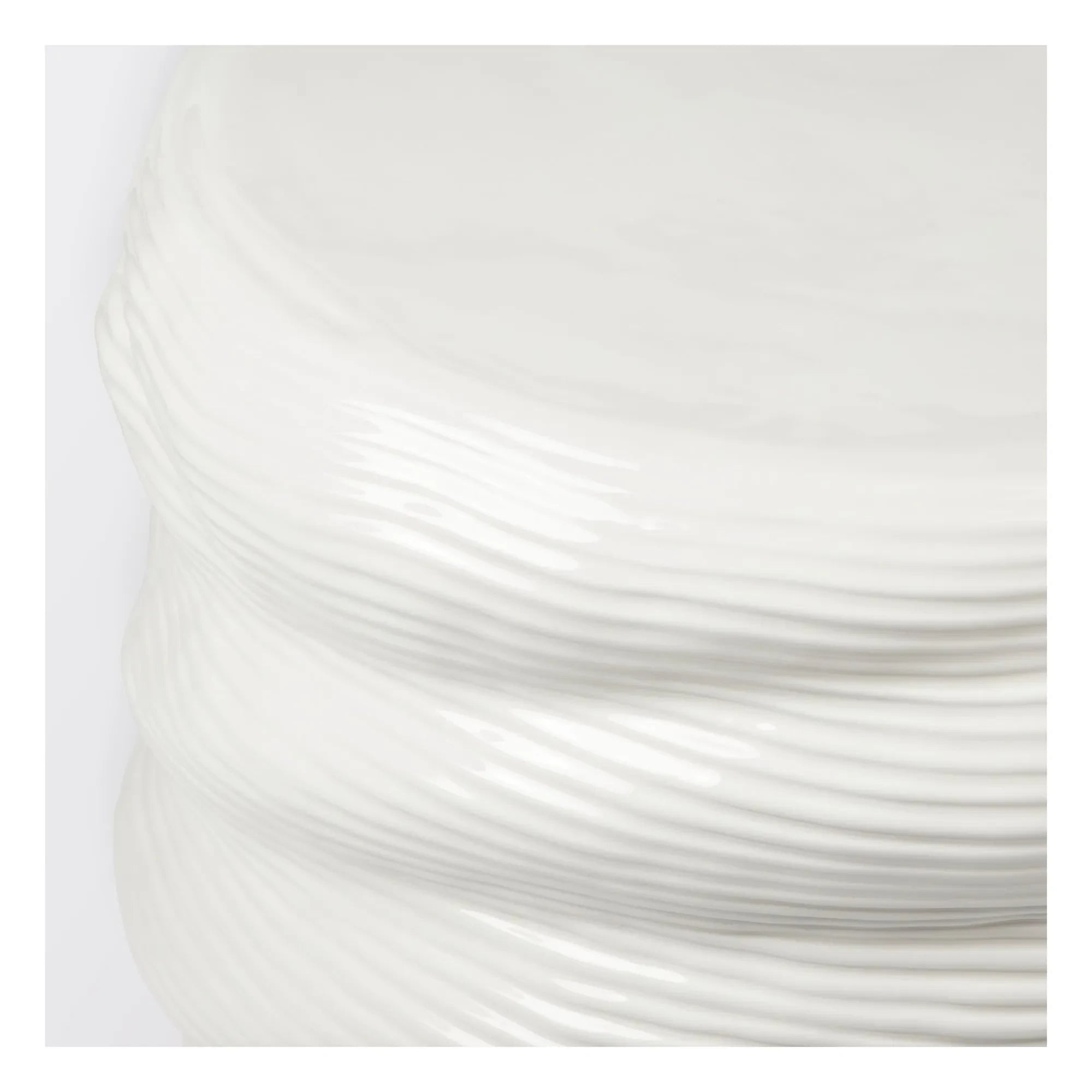 Broste Copenhagen - Mesa auxiliar de gres | Crema