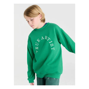 True Artist - Sudadera n.º 10 de algodón orgánico | Verde