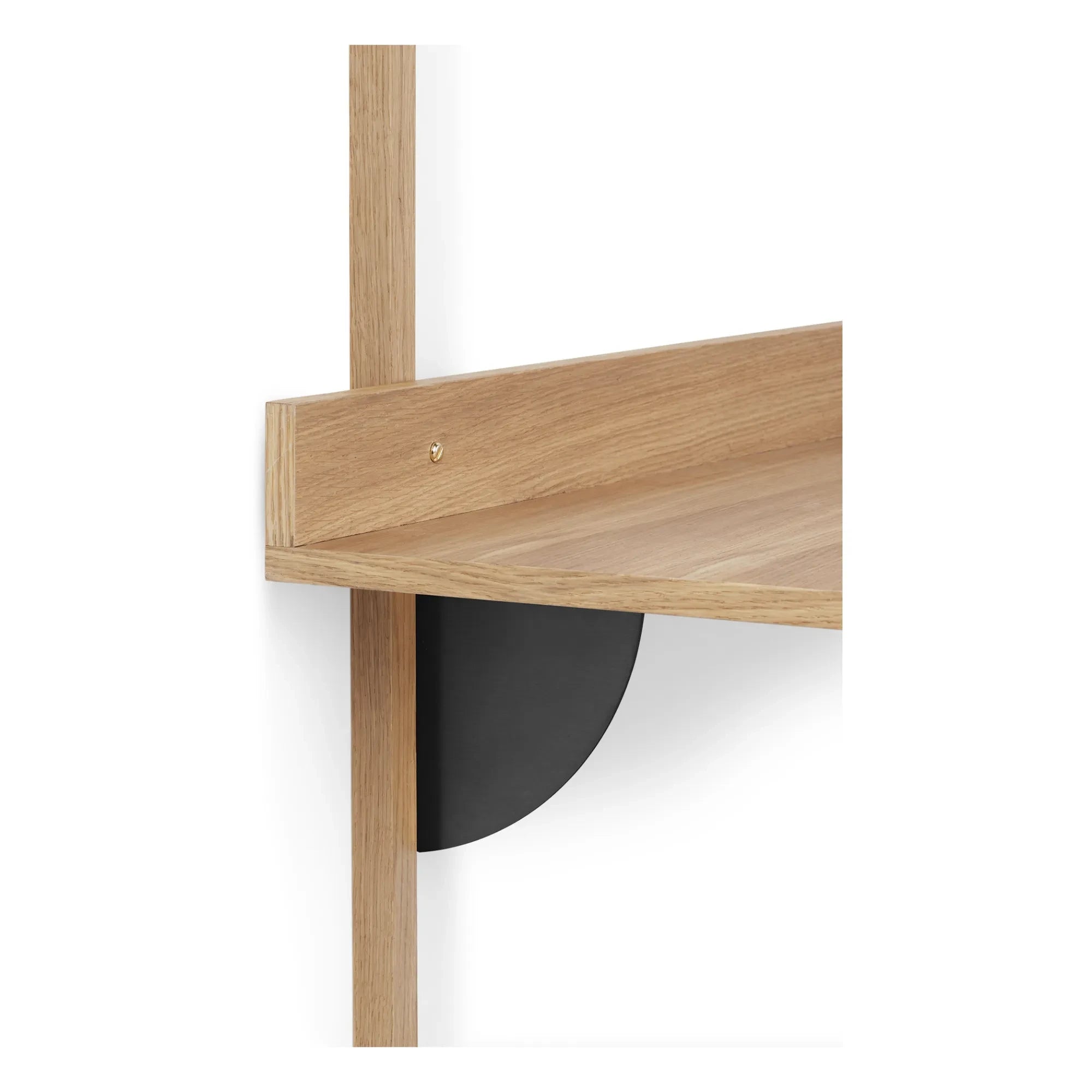 Ferm Living - Mesa de pared Sector | Roble