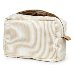 Cam Cam - Bolsa de aseo a rayas | Camel