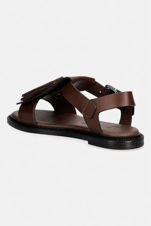 Sandalias de cuero para mujer Weekend Max Mara Wkaarte