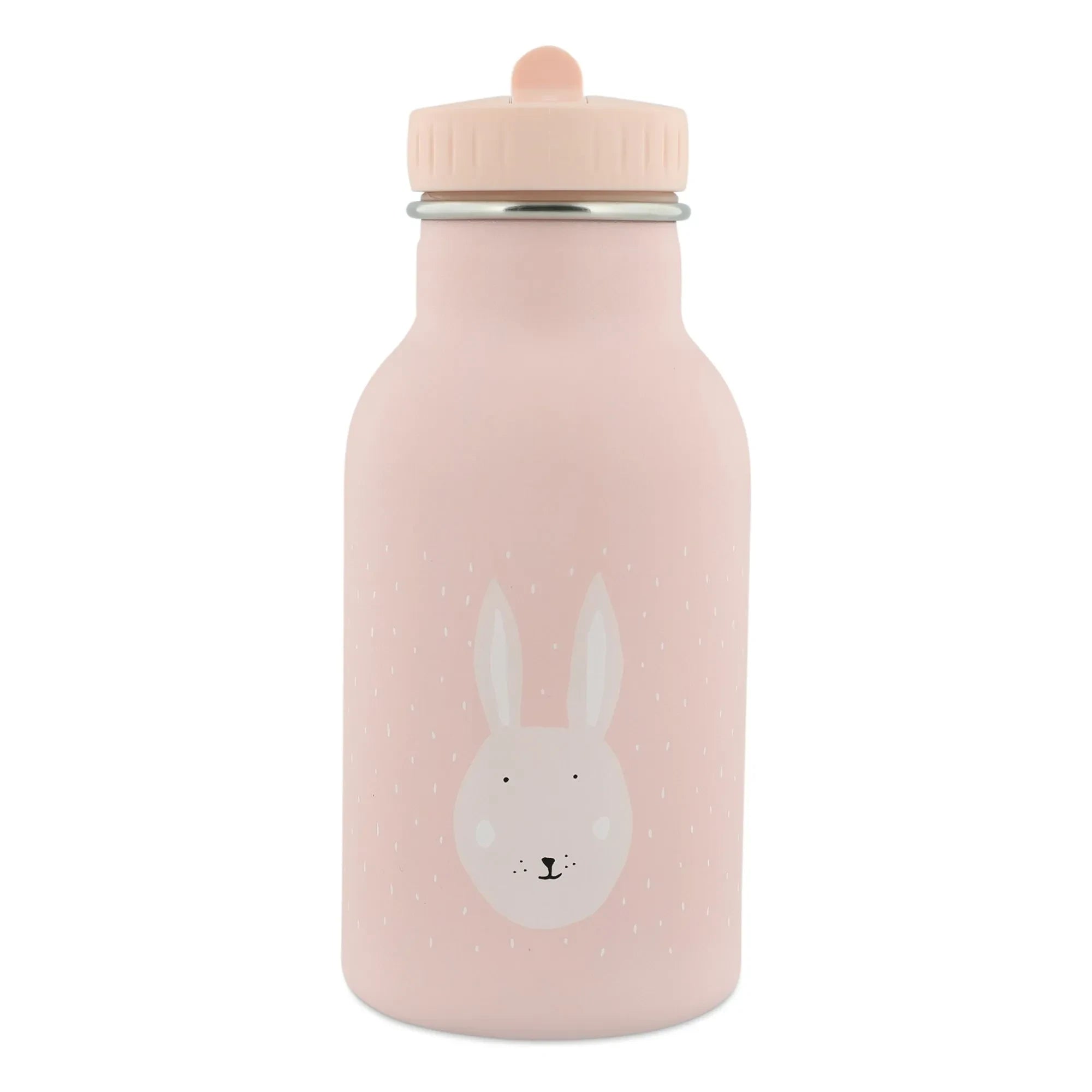 Trixie - Botella de agua isotérmica Mrs Rabbit de 350 ml | Rosa