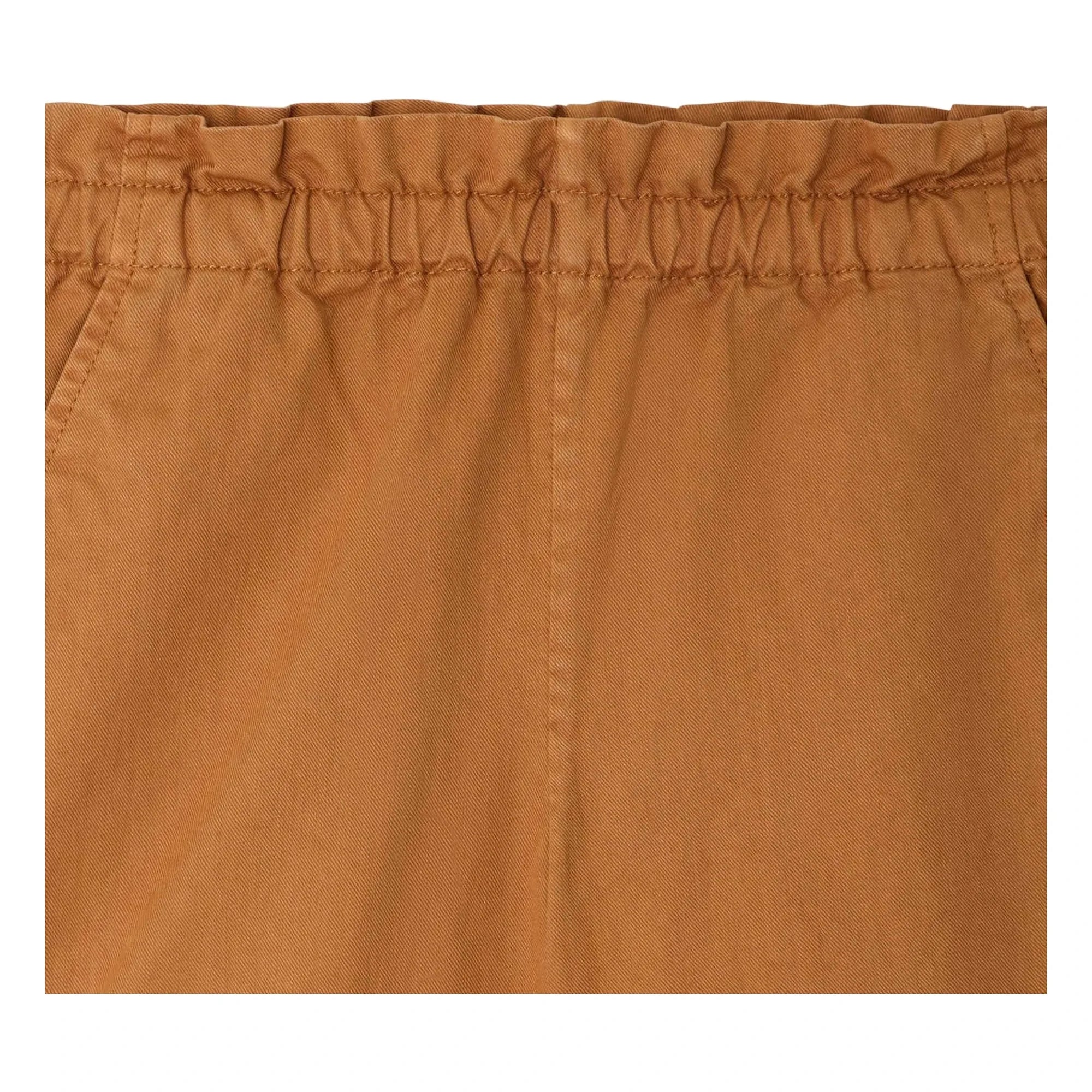 Bonpoint - Pantalón corto de algodón orgánico Leslie | Caramelo