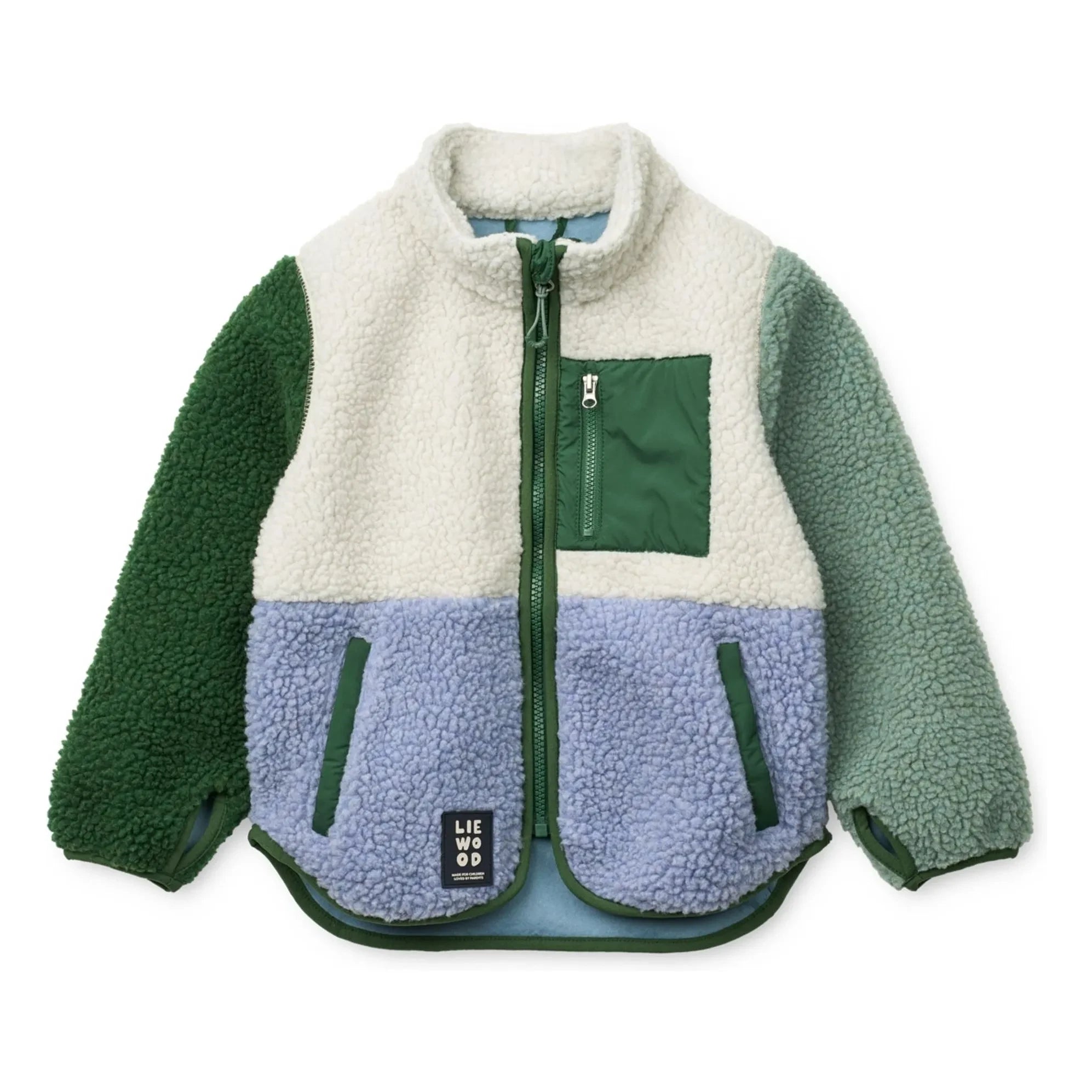 Liewood - Chaqueta Sherpa de fibra reciclada Nolan | Lavanda