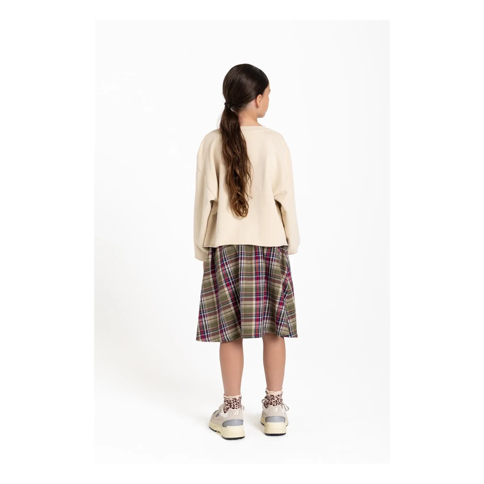 Hundred Pieces - Belmont Wild Horses organik pamuk hoodie | Krem