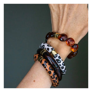 Parabaya - Pulsera Graou 3 | Marrón