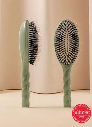 La Bonne Brosse - El Esencial Cepillo para el Cabello No. 02 - Cuidado y Desenredo | Verde Almendra