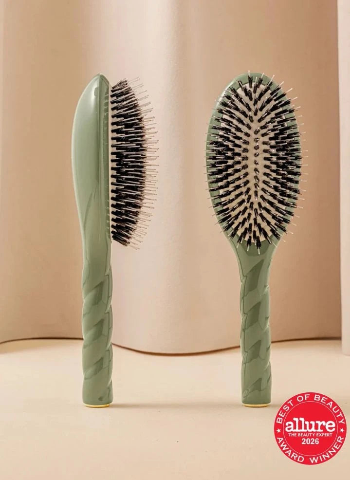 La Bonne Brosse - El Esencial Cepillo para el Cabello No. 02 - Cuidado y Desenredo | Verde Almendra