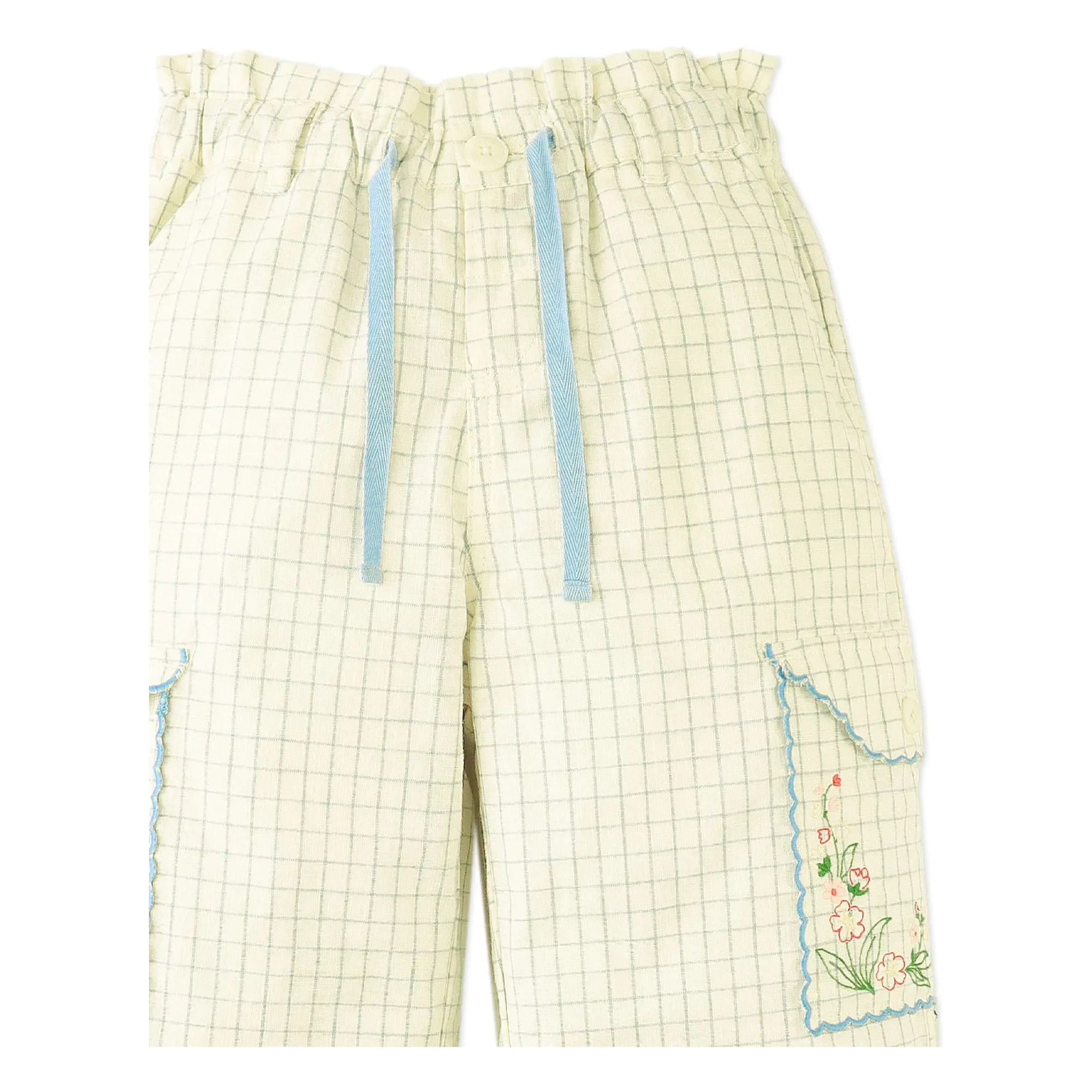 Gingersnaps - Pantalón bordado Ariana | Crudo