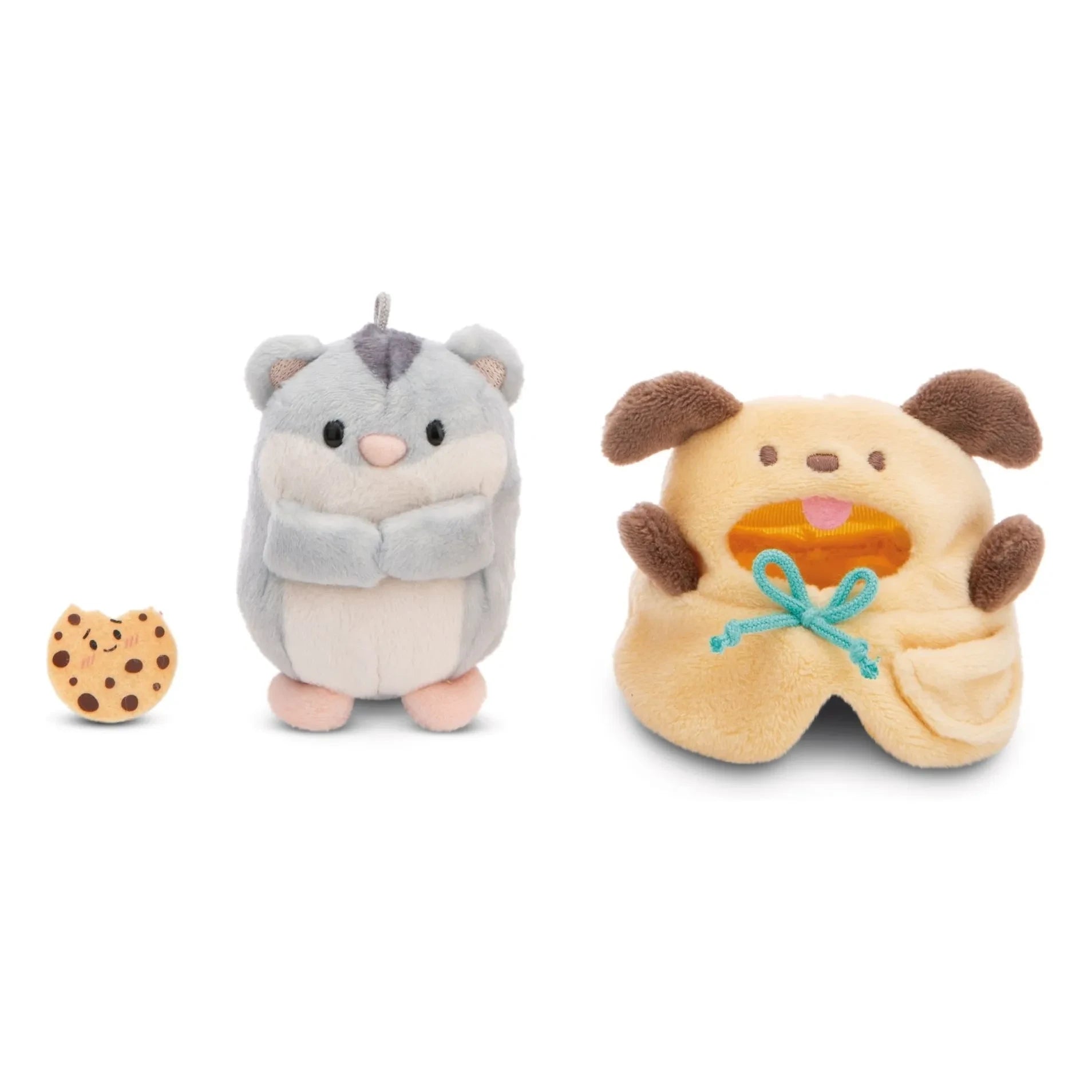 Nici - Peluche hámster Shai con disfraz de perro | Beige