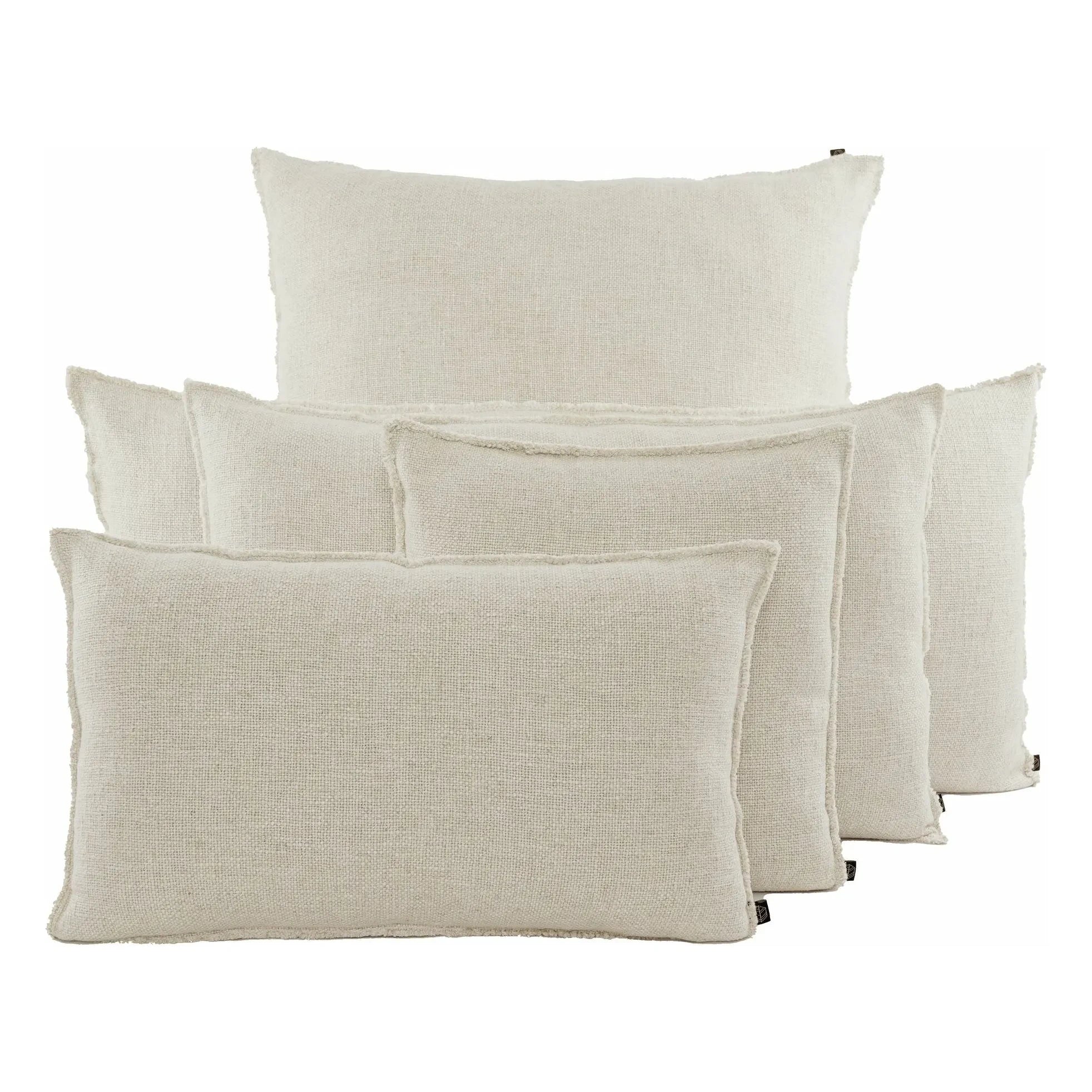 Haomy - Funda de almohada de lino de California