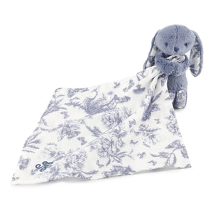 Tartine et Chocolat - Peluche de conejo Augustin Toile de Jouy | Azul