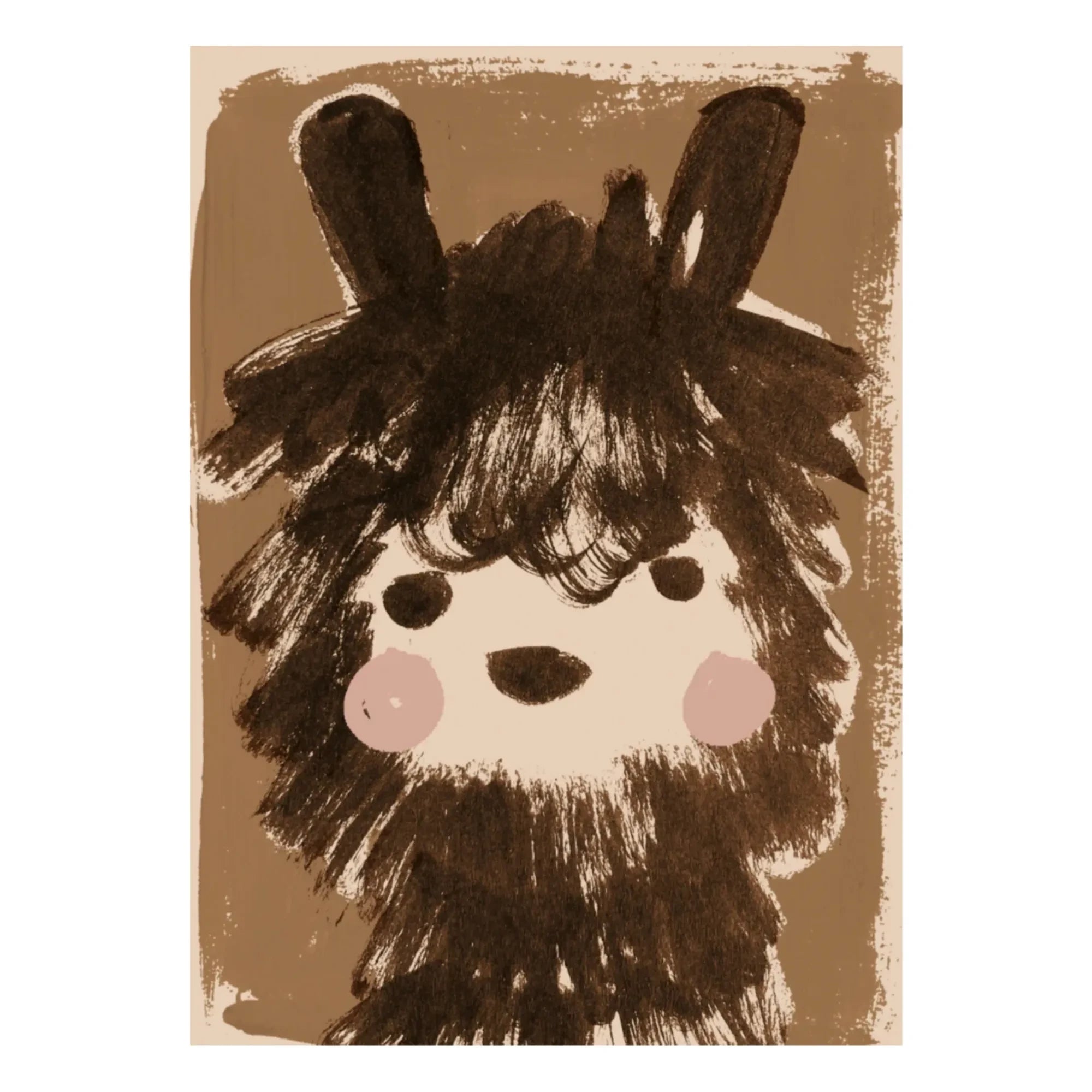 Studio Loco - Póster grande de alpaca