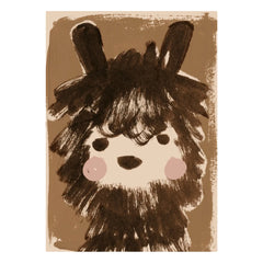 Studio Loco - Póster grande de alpaca