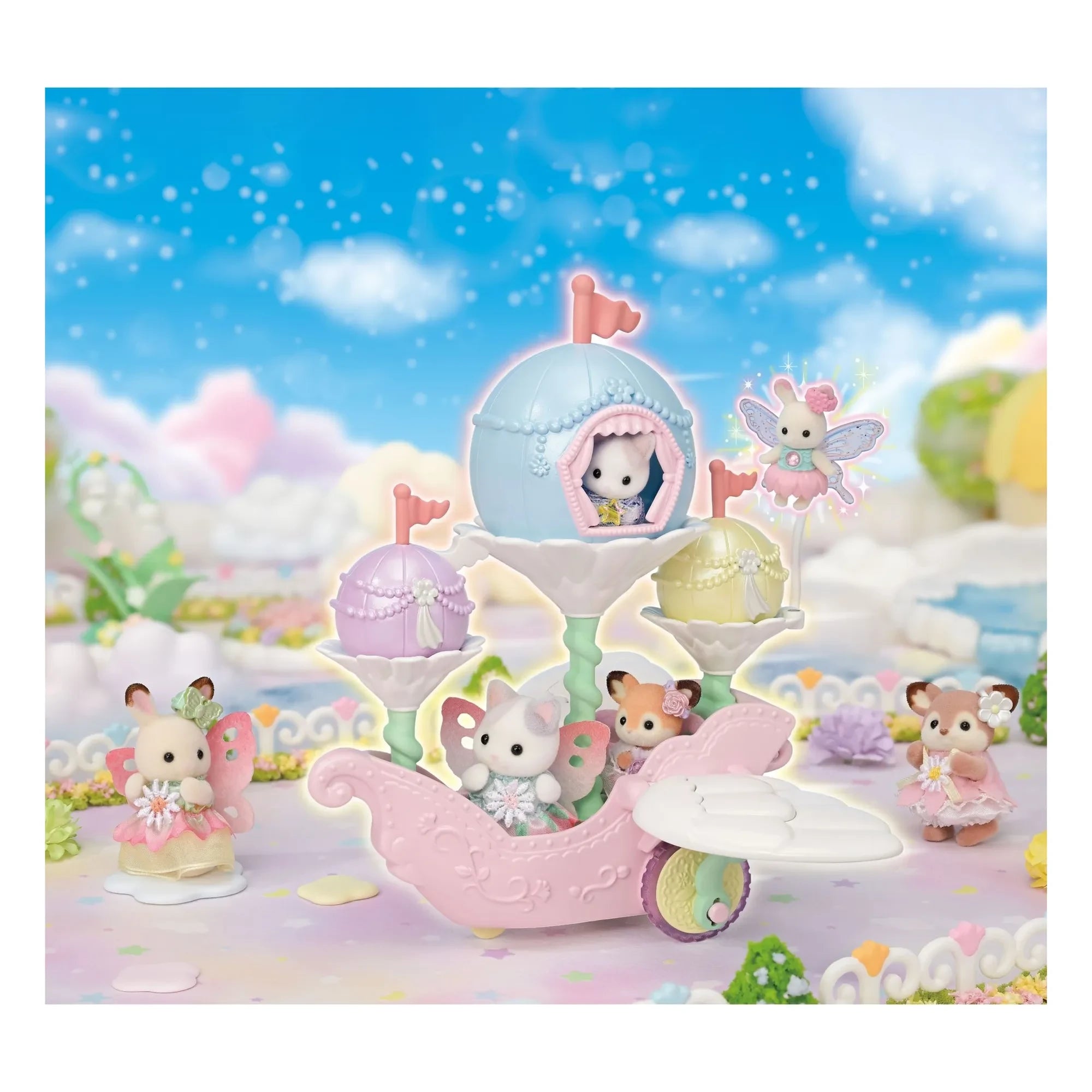 Sylvanian Families - Barco de flores