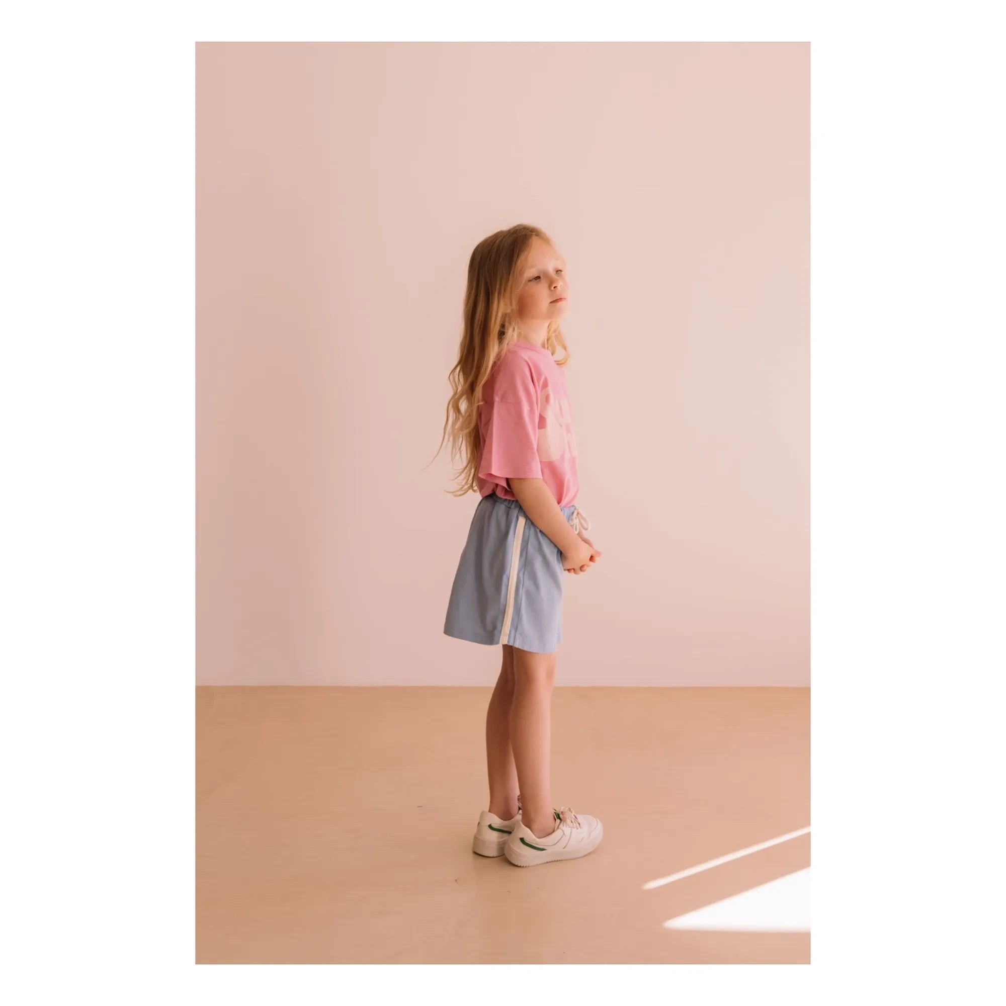 We Are Kids - Pantalones cortos de algodón orgánico Marlow | Azul claro