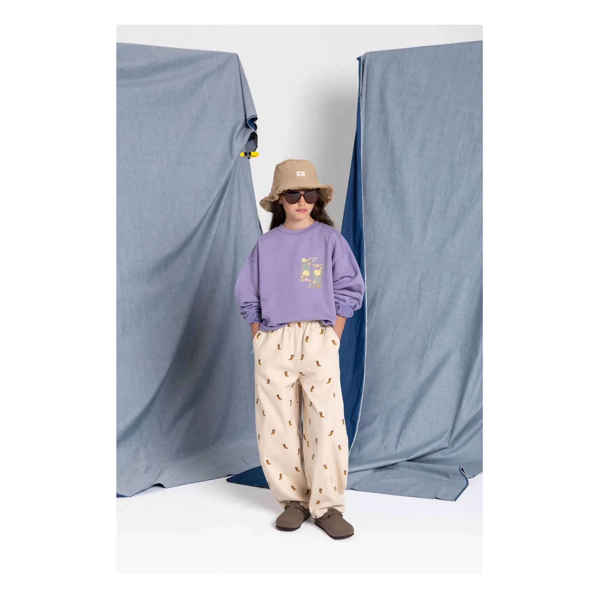 Hundred Pieces - Pantalones abullonados Gianna Boots | Crema