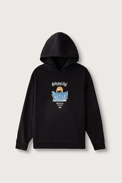 Sudadera con capucha de algodón para niños B-FLEIN H