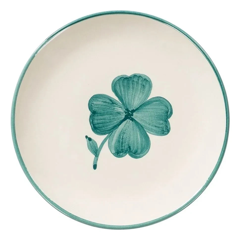 Anna + Nina - Bandeja de trébol Shamrock | Verde