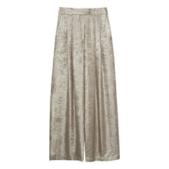 the new society - Pantalón Safran | Oro