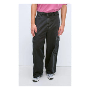 American Vintage - Pantalones de algodón Tysco | Gris Oscuro