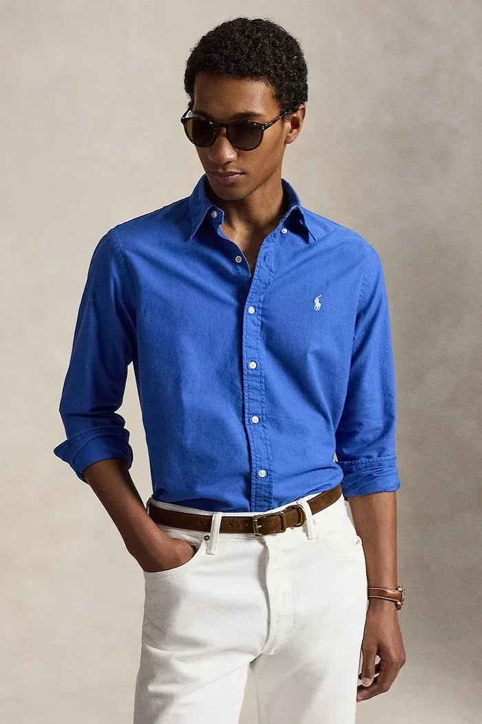 Camisa de algodón para hombre Polo Ralph Lauren