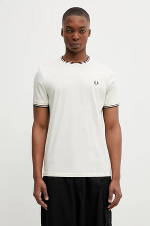 Camiseta de algodón para hombre Fred Perry