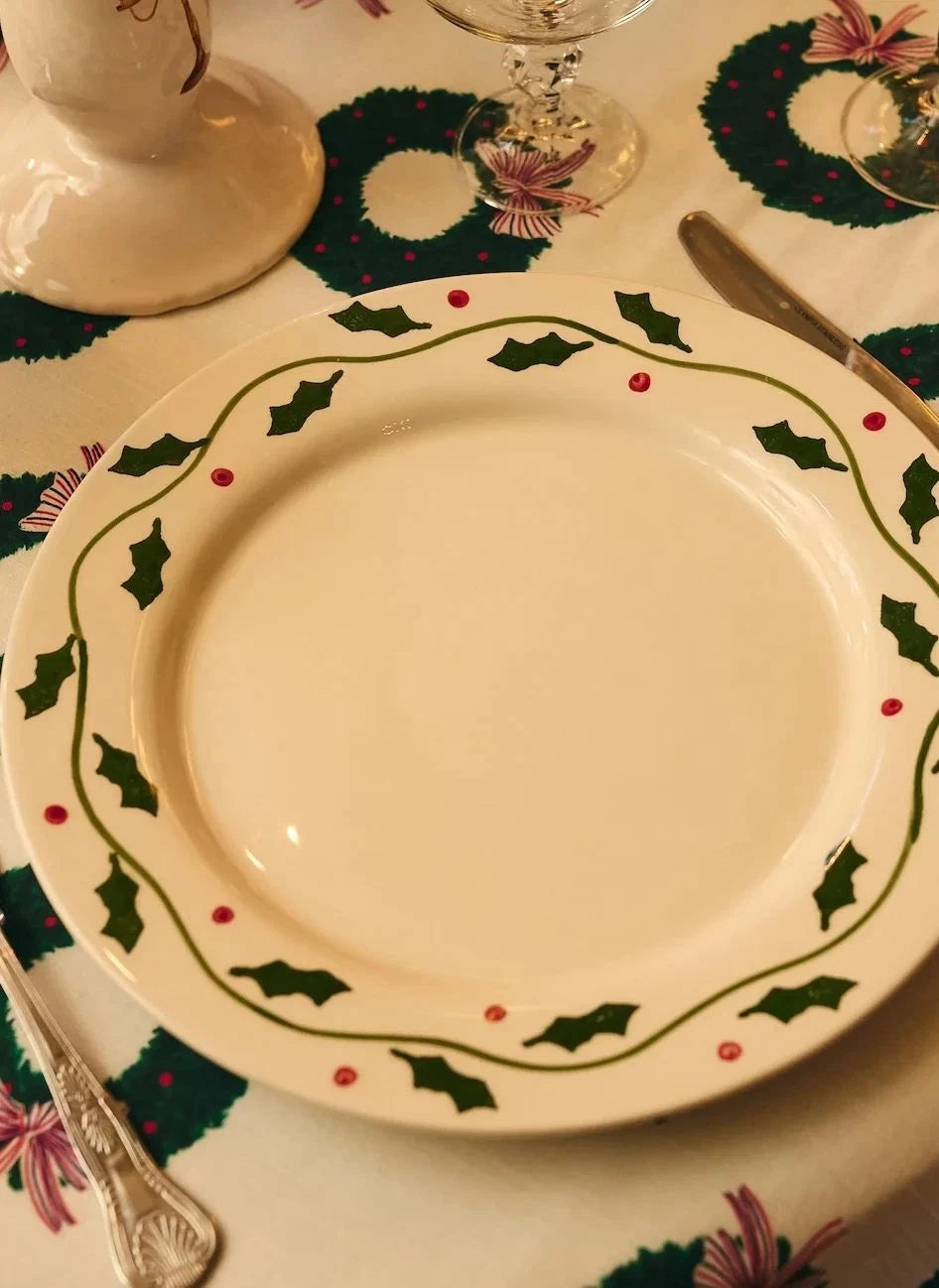 Anna + Nina - Holly Plate | Blanco