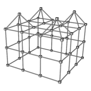 Sarbakane - Construcción de cabañas con el paquete Grizzly - 155 piezas