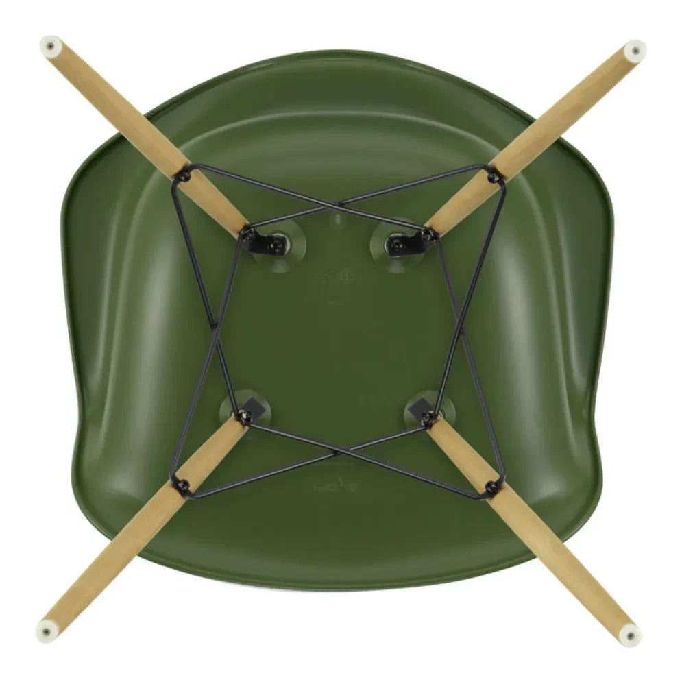 Vitra - Silla DAW - base de arce - Charles & Ray Eames | Forêt
