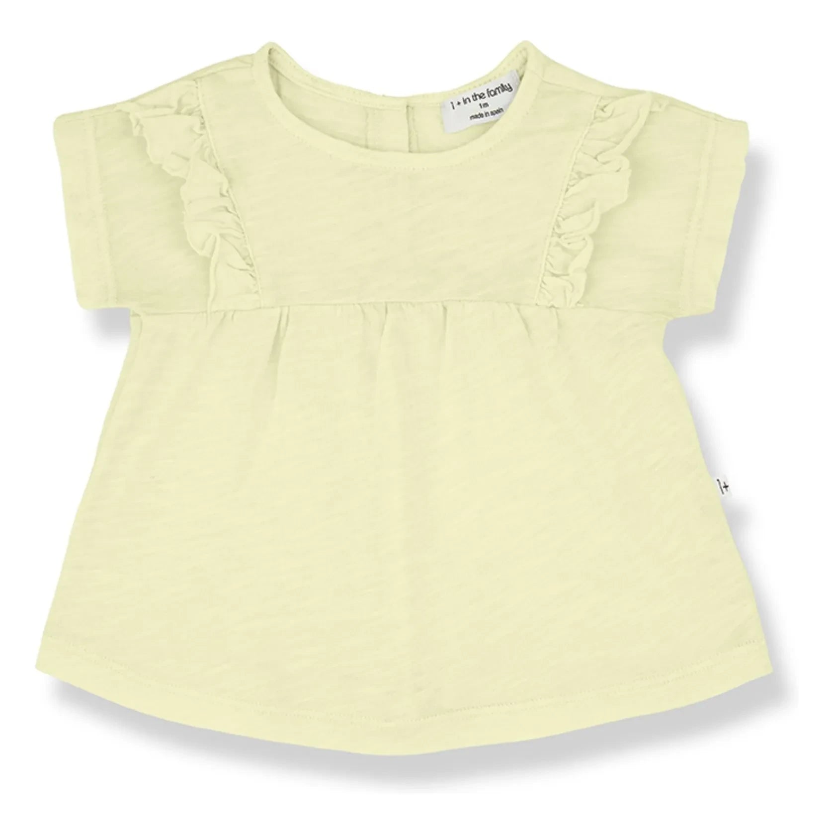 1+ in the family - Blusa Atenas Chinée | Amarillo pálido
