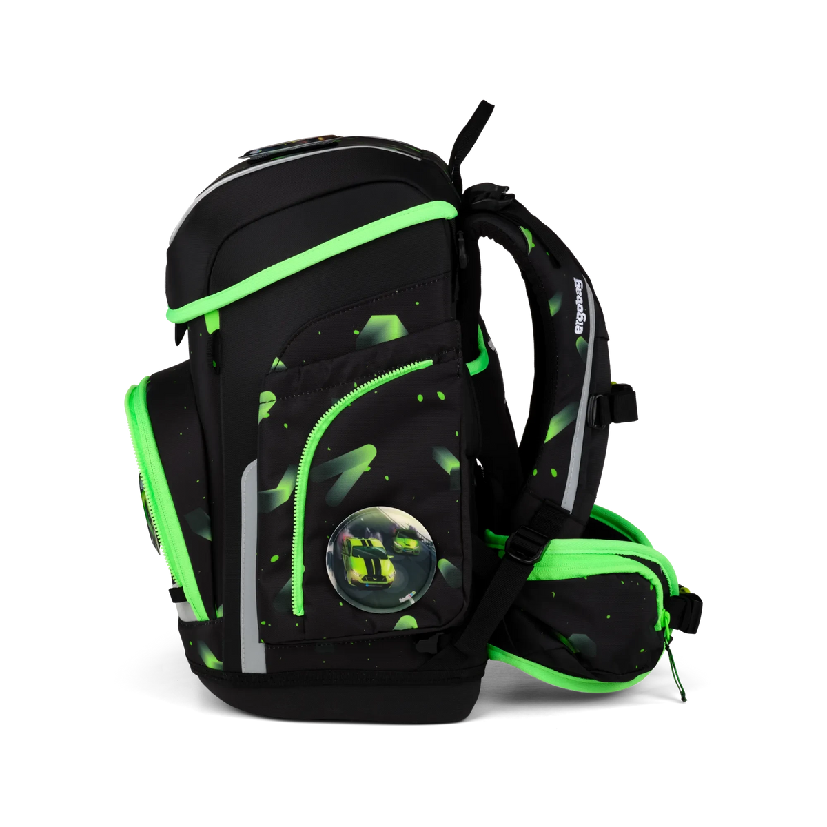 Ergobag - Set de Mochilas escolares cubo Beary Fast Lane