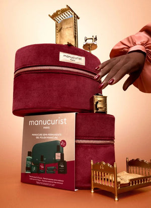 Manucurist - Xtrem Flash Set de Uñas Semipermanente - Amor &amp; Rosa Lechoso