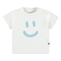 Molo - Camiseta de algodón orgánico Enzo Smile | Blanco