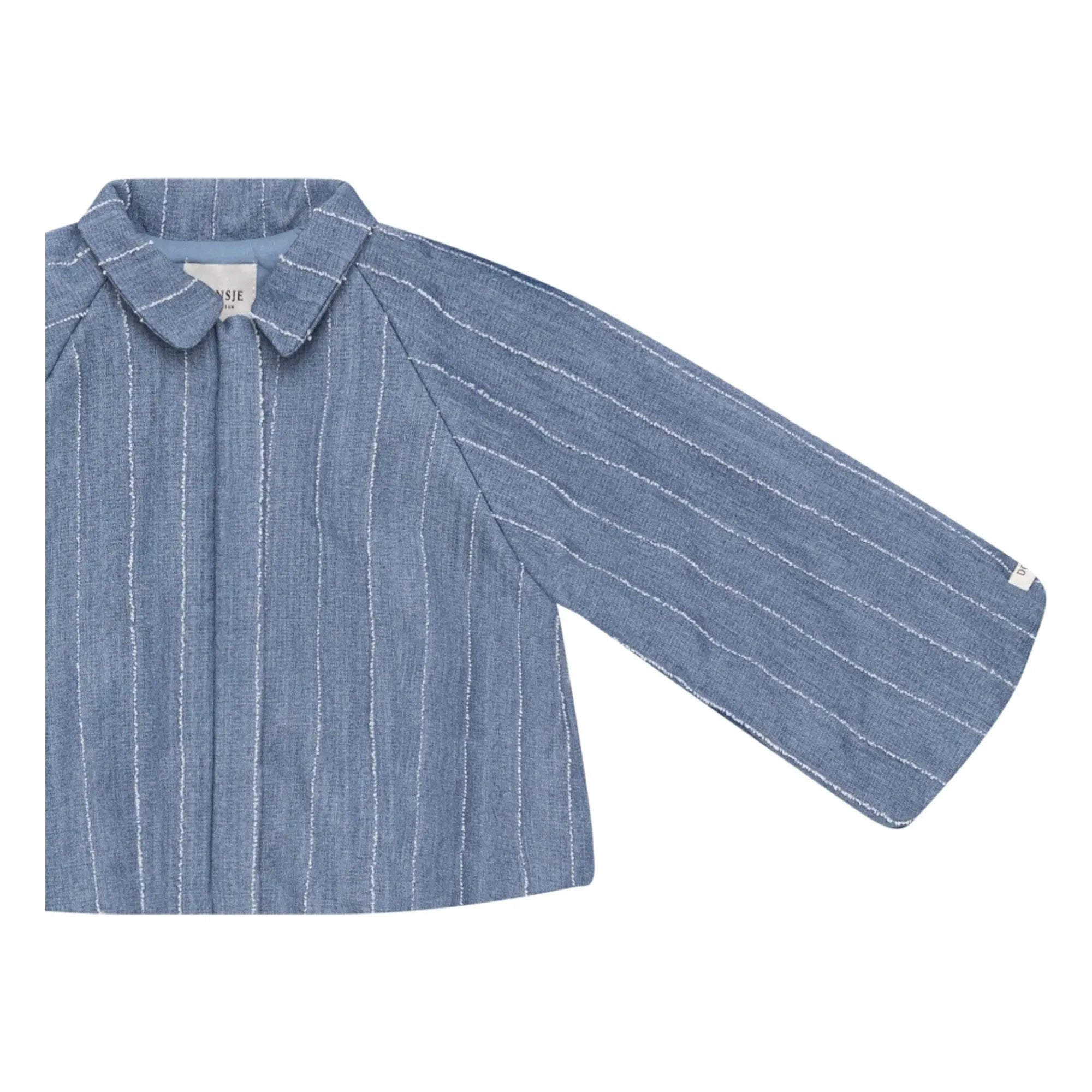Donsje - Chaqueta a rayas Cyran | Azul denim