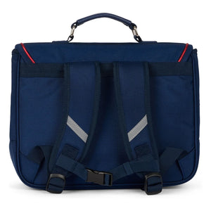 Caramel & Cie - Bolso pequeño Velvet Cherries | Azul marino