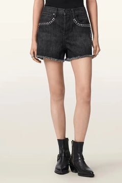 AllSaints pantalón corto vaquero de mujer HEIDI