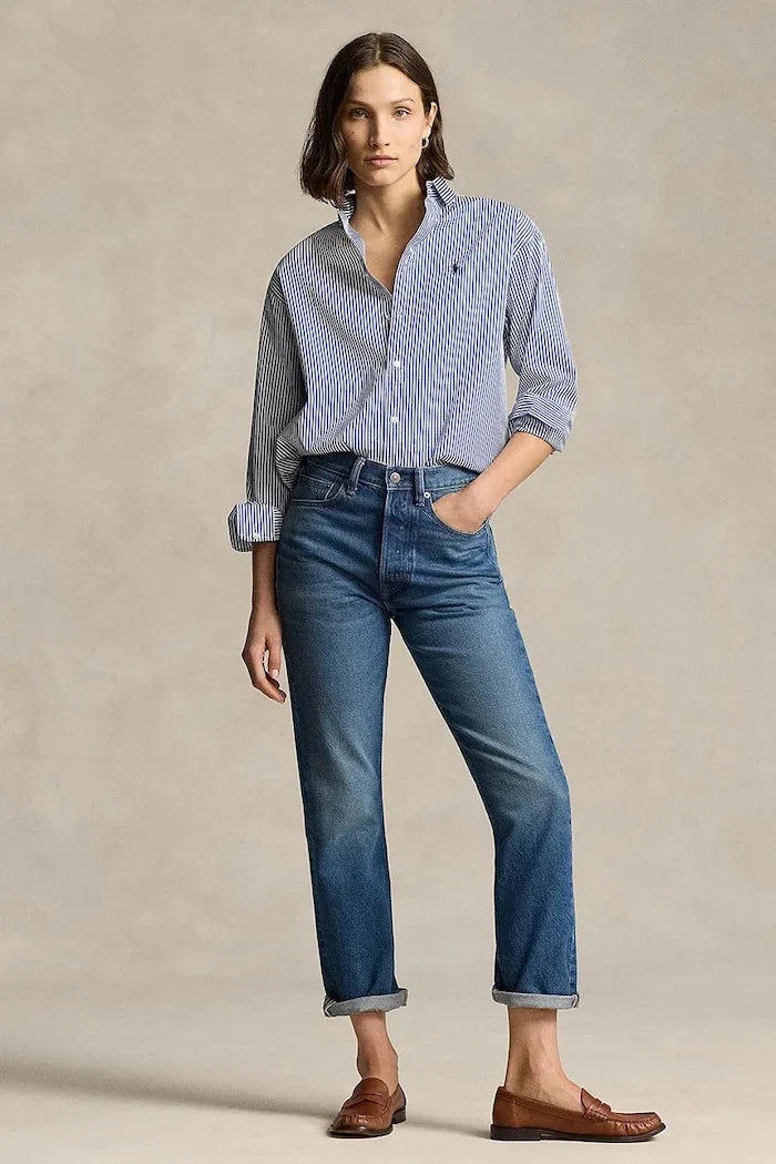 Polo Ralph Lauren Camisa de algodón para mujer