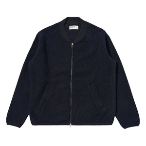 Universal Works - Cazadora bomber con cremallera | Azul marino