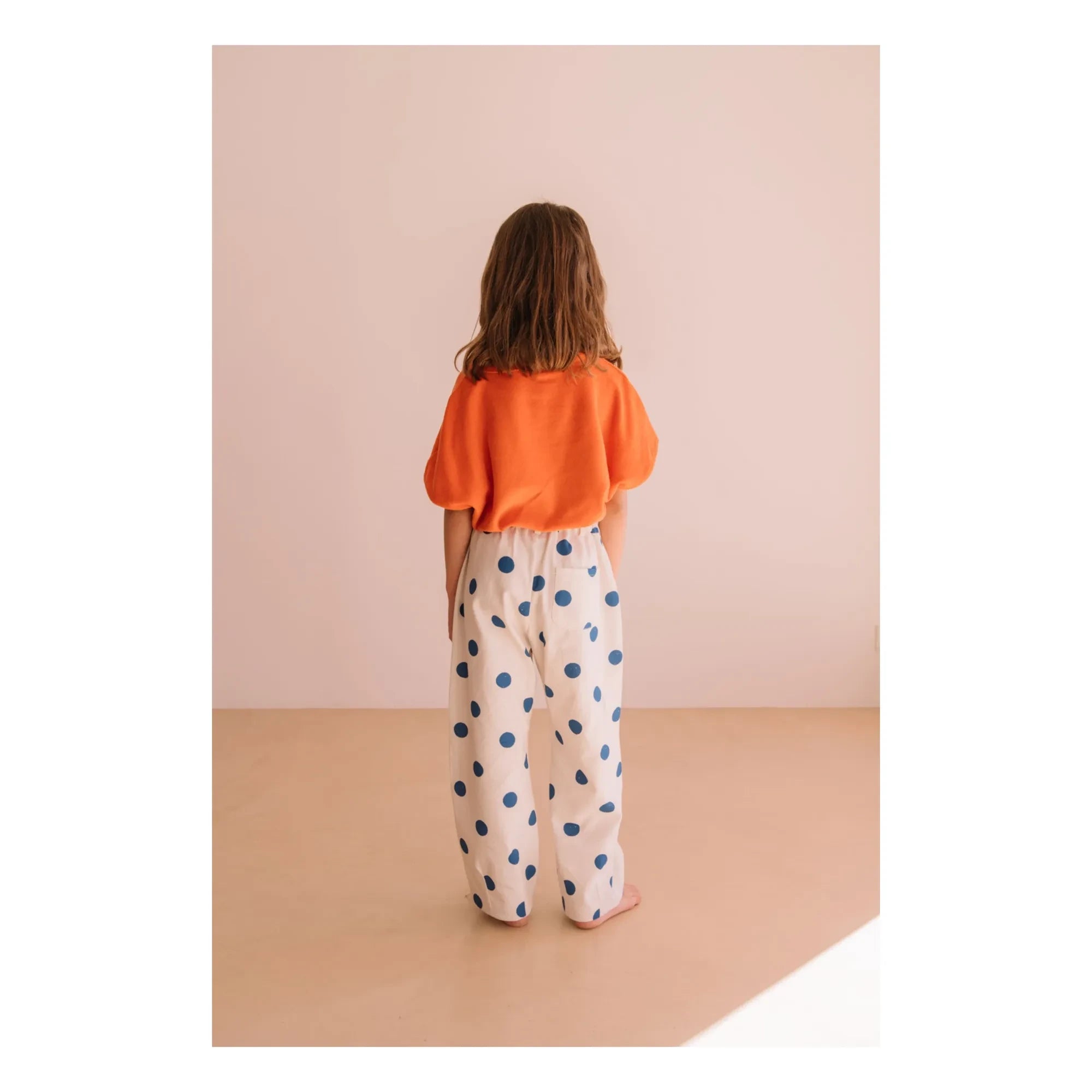 We Are Kids - Camiseta de toalla de algodón orgánico Crop Bree | Coral