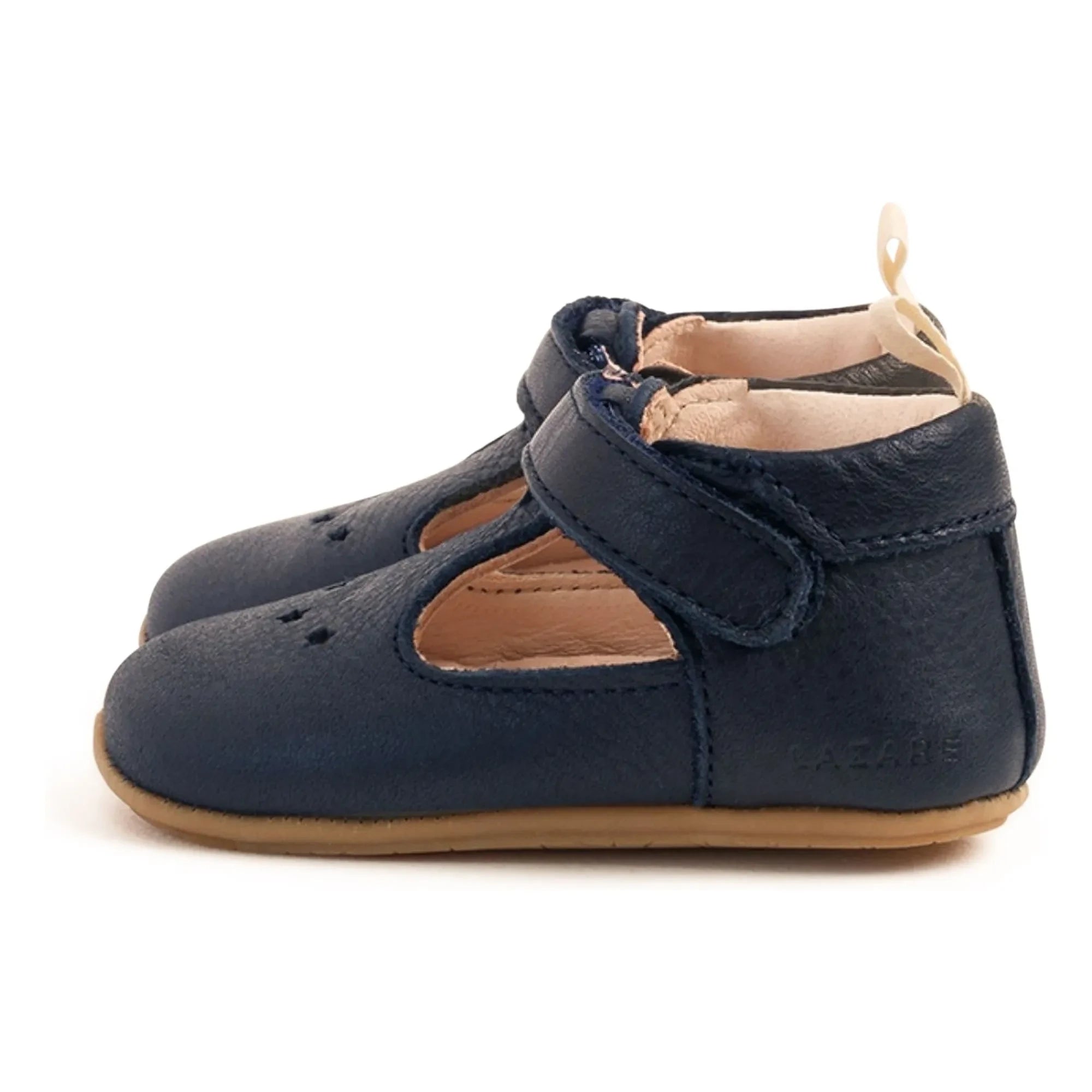 Lazare - Zapatillas de estar por casa rayadas César Etoiles | Azul marino