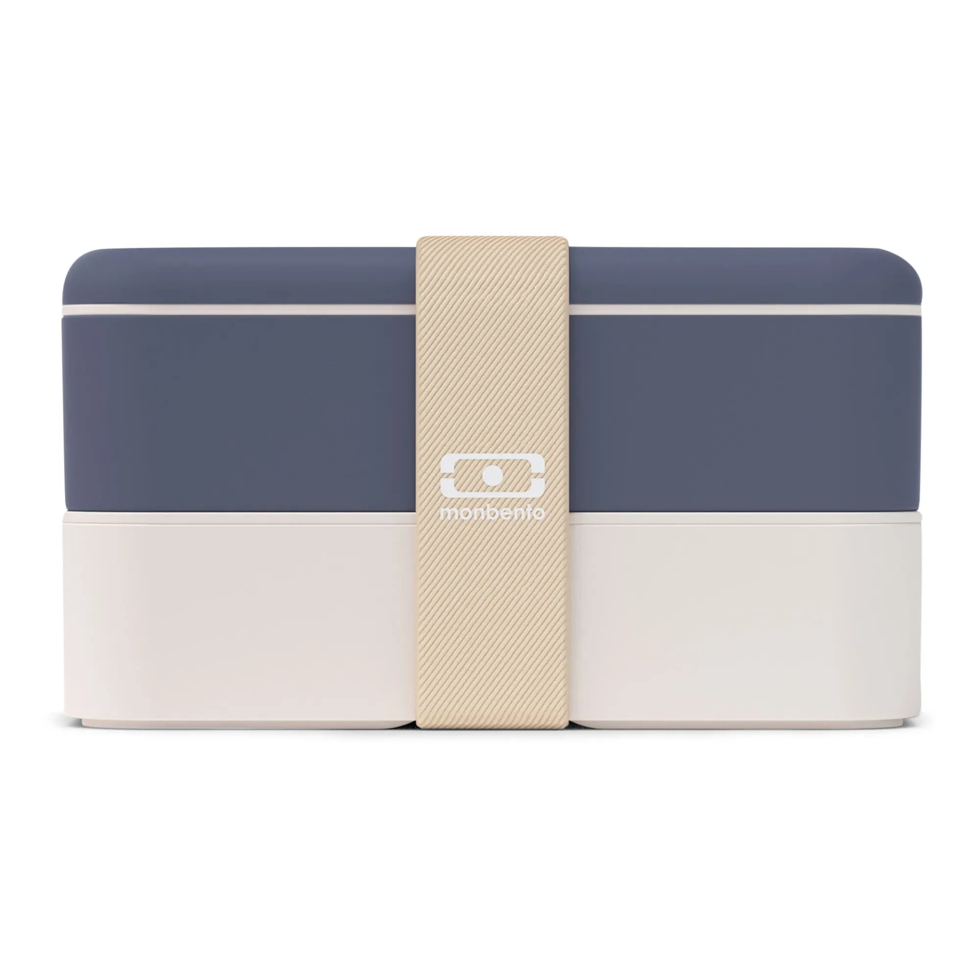 Monbento - MB Original Fiambrera Bento de Doble Compartimento Hermético | Azul