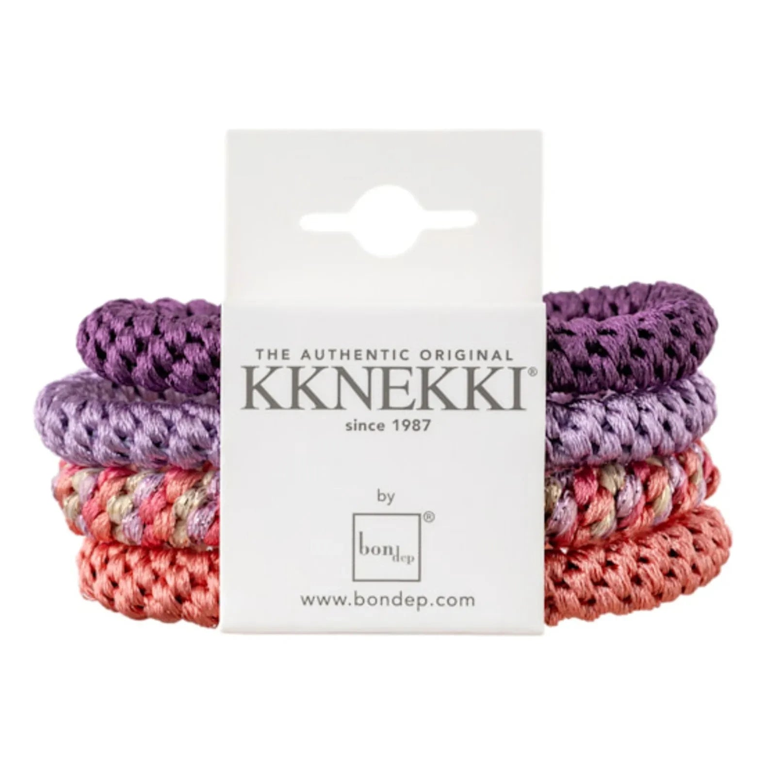 Bon Dep - Set de coleteros Kknekki de 4 unidades | Morado