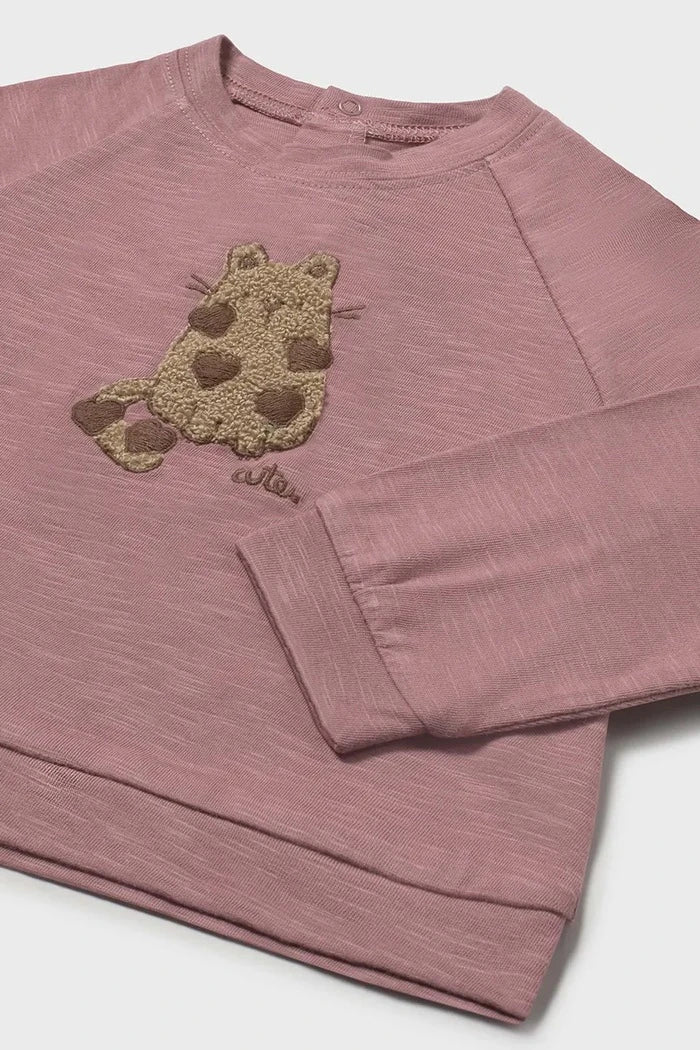 Blusa de algodón de manga larga Mayoral