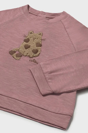 Blusa de algodón de manga larga Mayoral
