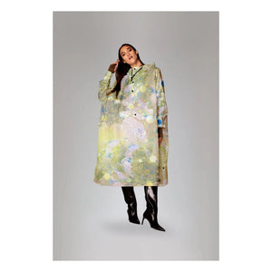 Rainkiss - Poncho de lluvia Flora | Amarillo