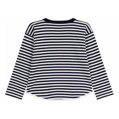 Petit Bateau - Camiseta de Algodón Orgánico | Azul Marino
