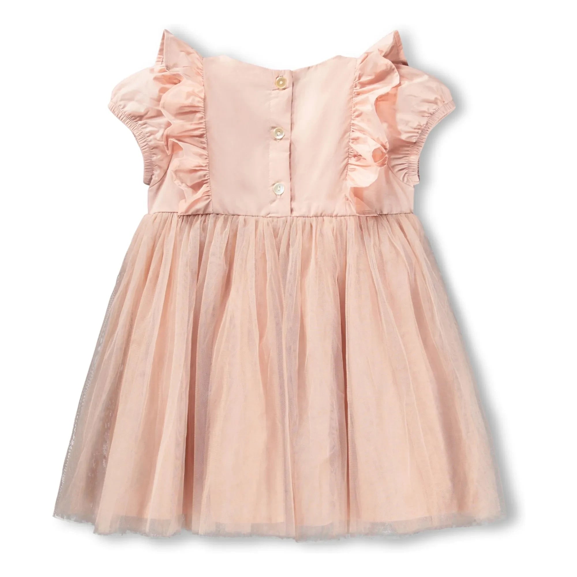 Molo - Vestido de volantes Cheyanne | Rosa claro