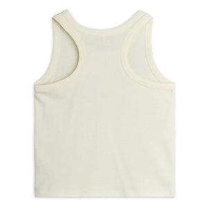 Mini Rodini - Camiseta de tirantes Society de algodón orgánico con certificación GOTS | Crudo