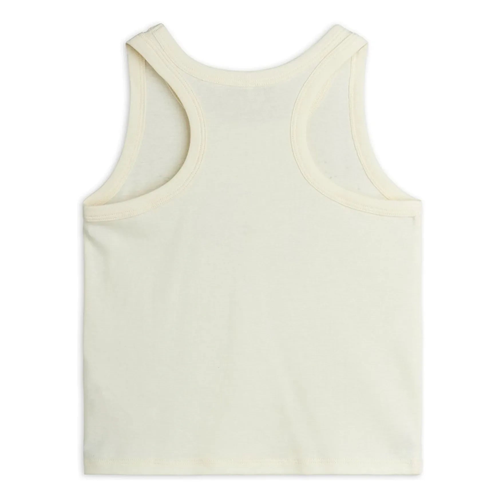 Mini Rodini - Camiseta de tirantes Society de algodón orgánico con certificación GOTS | Crudo